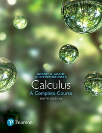 Calculus: A Complete Course, 9/E