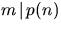 $m\,\vert\,p(n)$