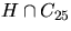 $H\cap C_{25}$