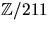$\mathbb Z/211$