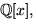 $\mathbb Q[x],$