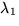 $\lambda_{1}$