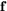 $\mathbf f$