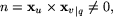 $n=\mathbf
x_{u}\times \mathbf x_{v}_{\vert q}\not=0,$