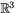 $\mathbb R^{3}$