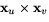 $\mathbf x_{u}\times \mathbf x_{v}$