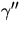 $\gamma''$