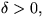$\delta\gt,$