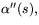 $\alpha''(s),$