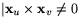 $\vert\mathbf x_{u}\times
 \mathbf x_{v}\not=0$