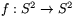 $f:S^{2}\rightarrow S^{2}$