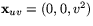 $\mathbf x_{uv}=(0,0,v^{2})$