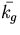 $\bar{k_{g}}$