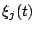 $ \xi_j(t)$