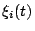 $ \xi_i(t)$